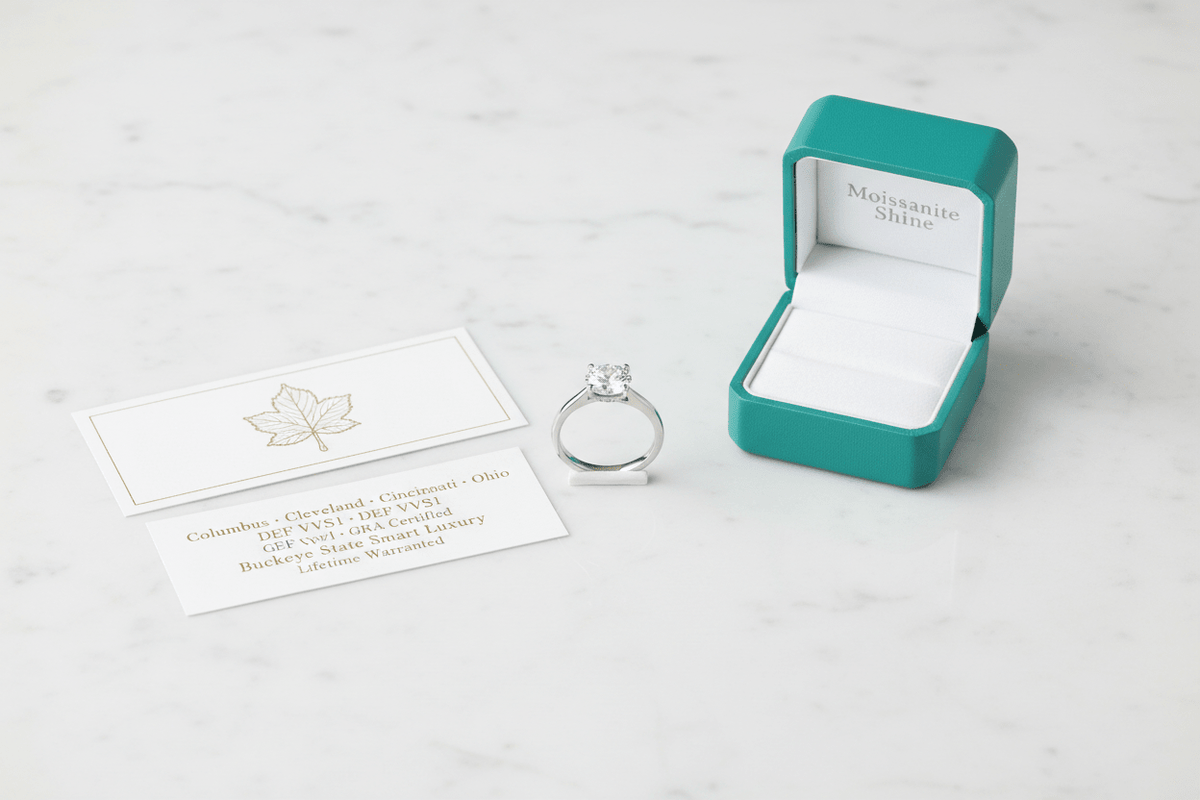Moissanite in Ohio & Columbus: The Buckeye State Buyer's Guide to Smart Luxury - Moissanite Shine