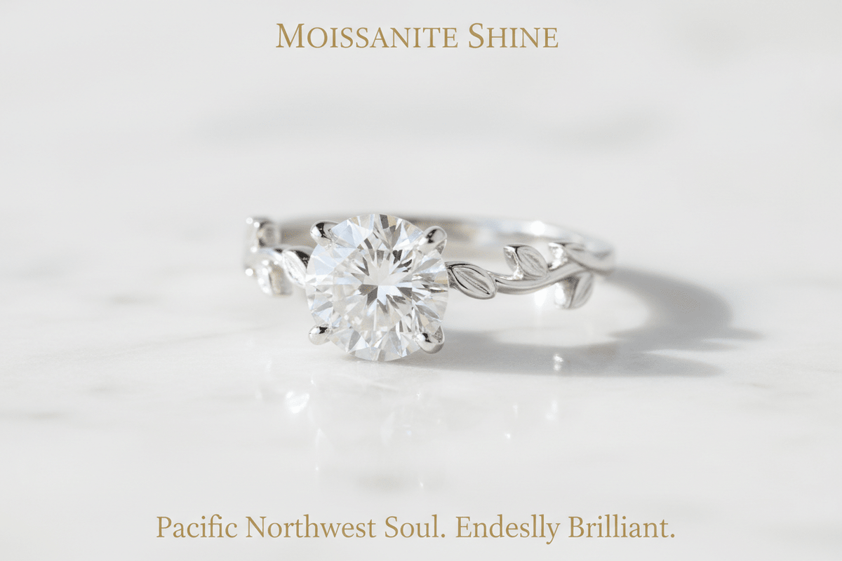 Moissanite in Oregon & Portland: The Pacific Northwest's Guide to Smart Luxury - Moissanite Shine