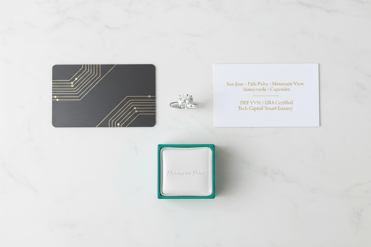 Moissanite in Silicon Valley & San Jose: The Tech Capital's Buyer's Guide to Smart Luxury - Moissanite Shine