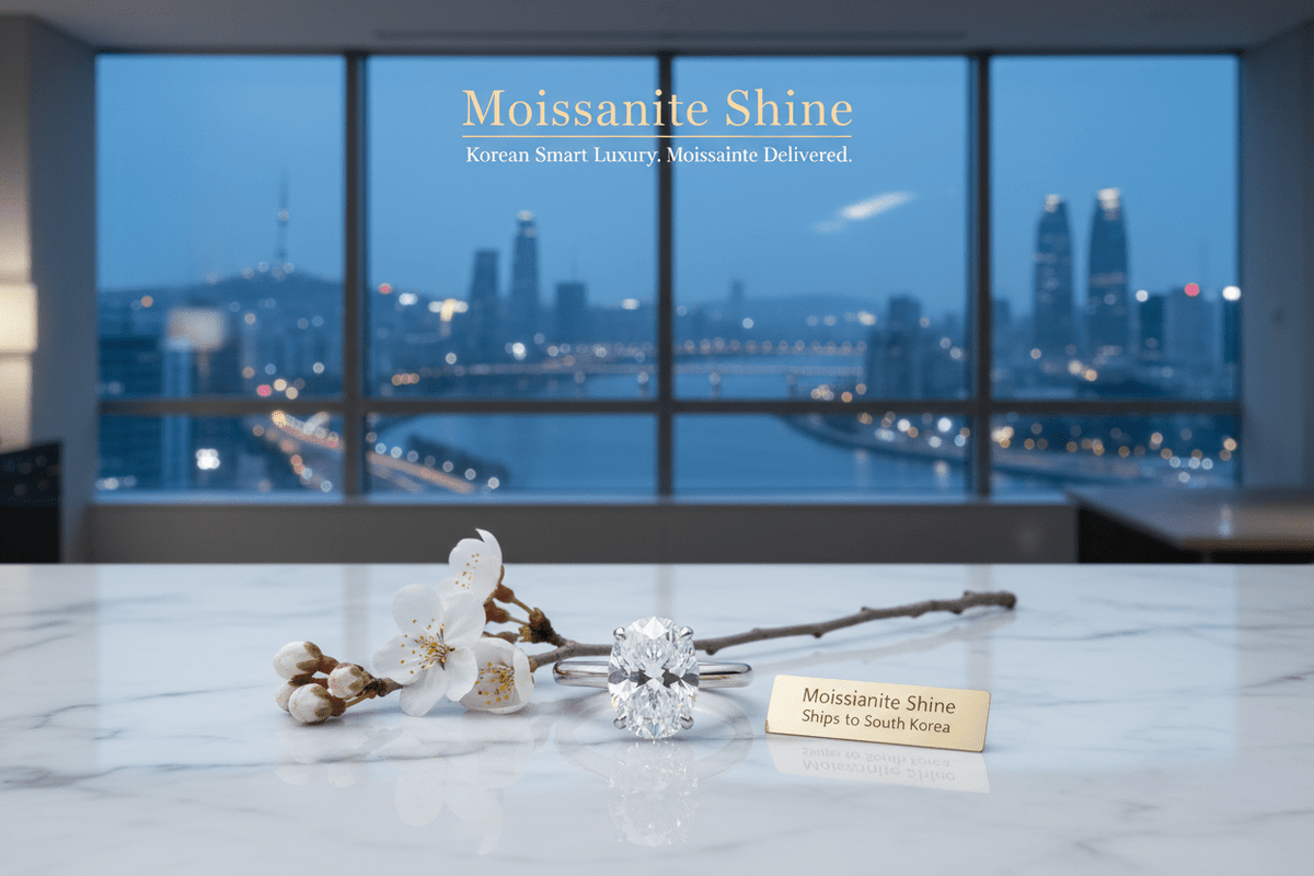 Moissanite in South Korea: The Complete Buyer's Guide 2026 - Moissanite Shine