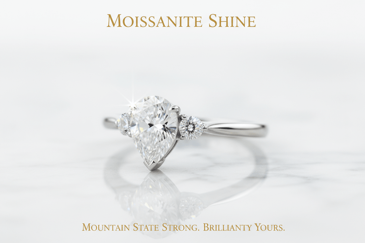 Moissanite in West Virginia & Charleston: The Mountain State's Guide to Smart Luxury - Moissanite Shine