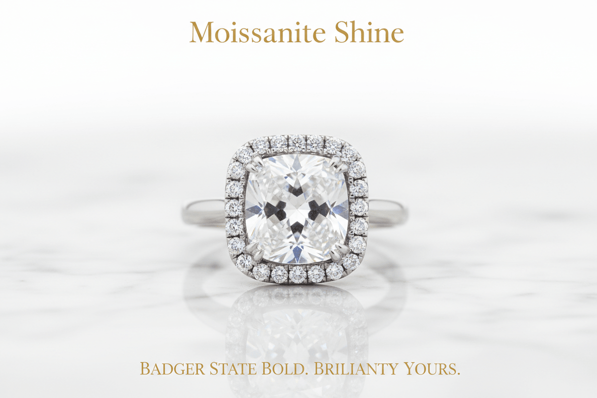 Moissanite in Wisconsin & Milwaukee: The Badger State's Guide to Smart Luxury - Moissanite Shine