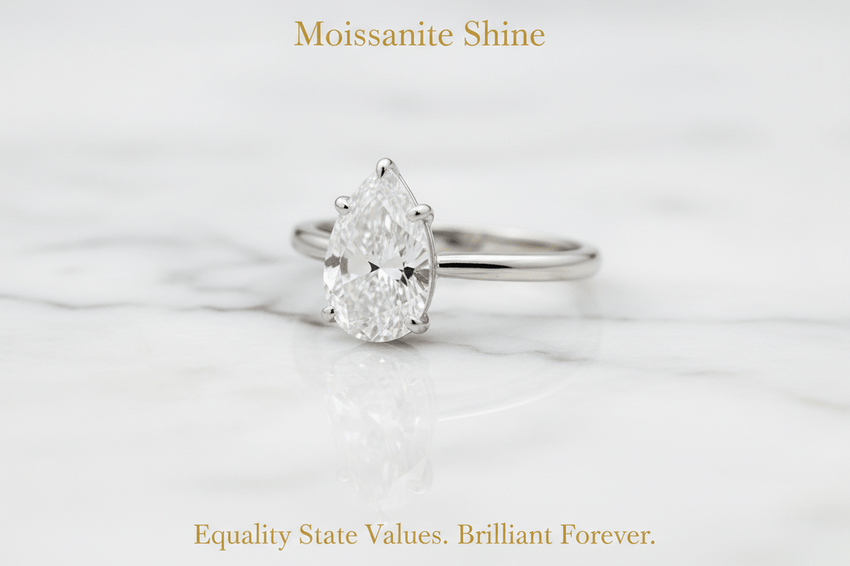 Moissanite in Wyoming & Cheyenne: The Equality State's Guide to Smart Luxury - Moissanite Shine