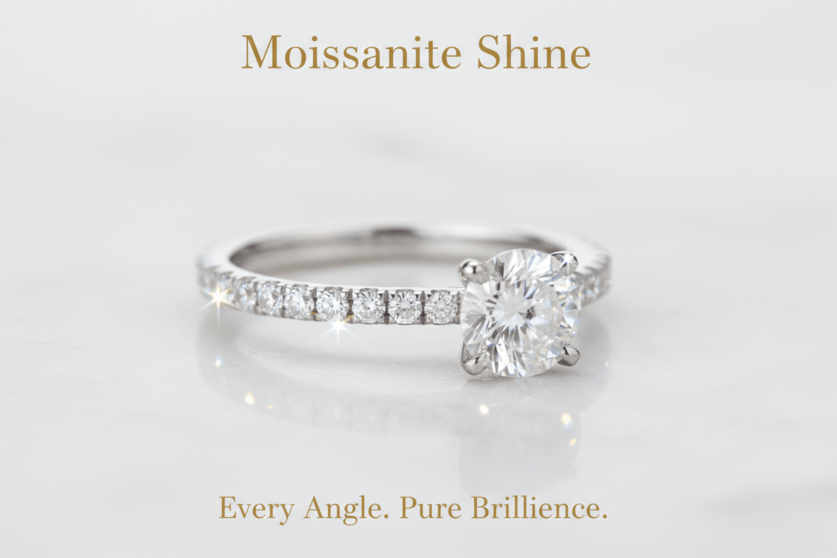 Moissanite Micro Pavé Band: The Complete Guide - Moissanite Shine