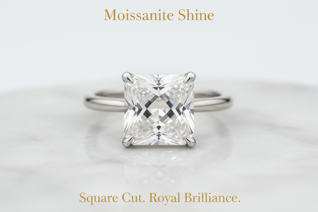Moissanite Princess Cut: The Complete Guide - Moissanite Shine