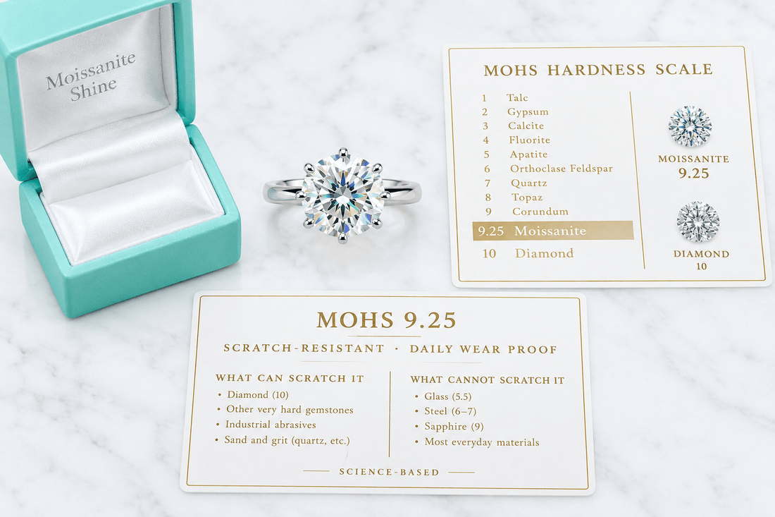Moissanite Ring Scratch Test: Is Moissanite Really Scratch-Proof? - Moissanite Shine