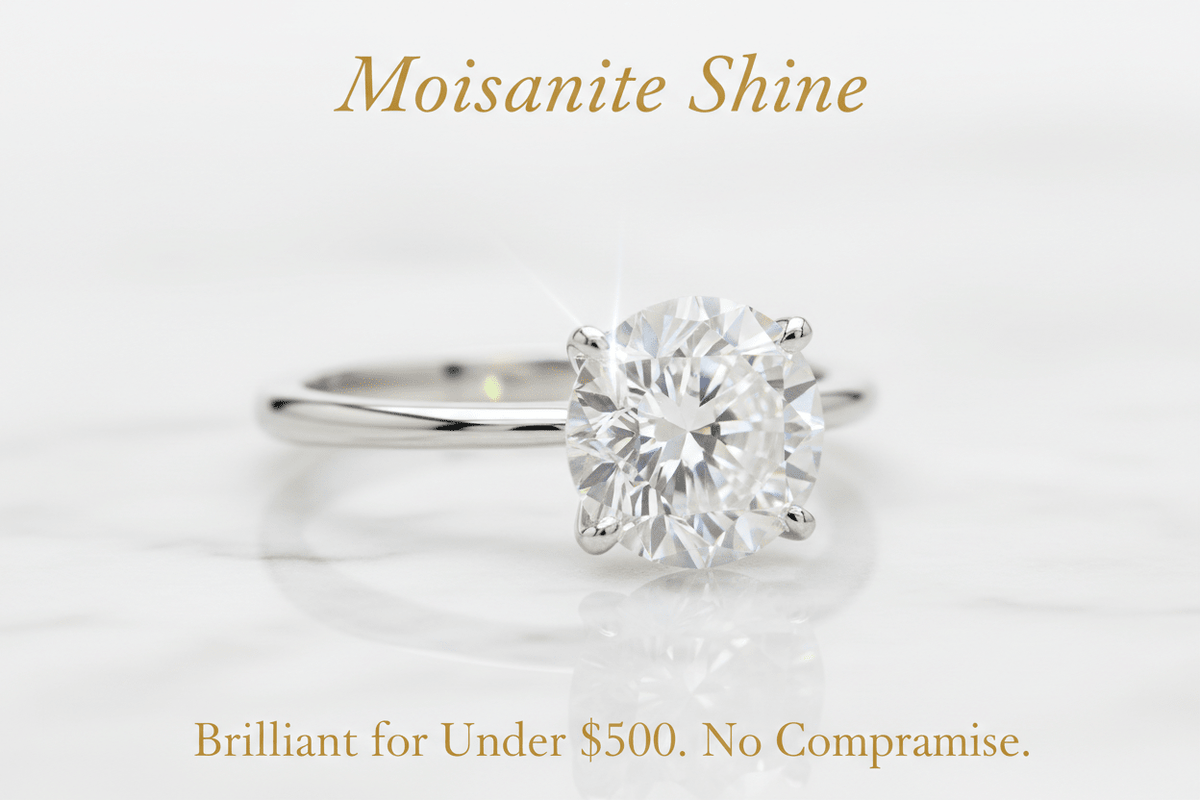 Moissanite Ring Under $500: What You Can Get and How to Choose - Moissanite Shine