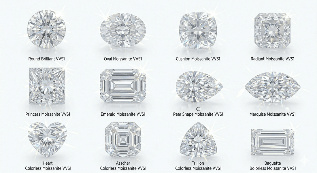 Moissanite Shapes and Cuts Guide: Find Your Perfect Style - Moissanite Shine