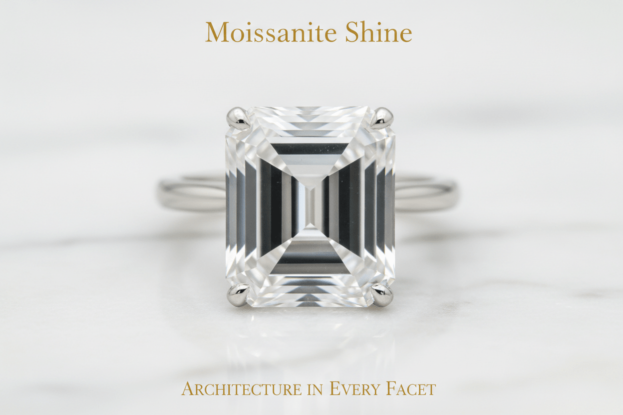 Moissanite Step Cut: The Complete Guide - Moissanite Shine
