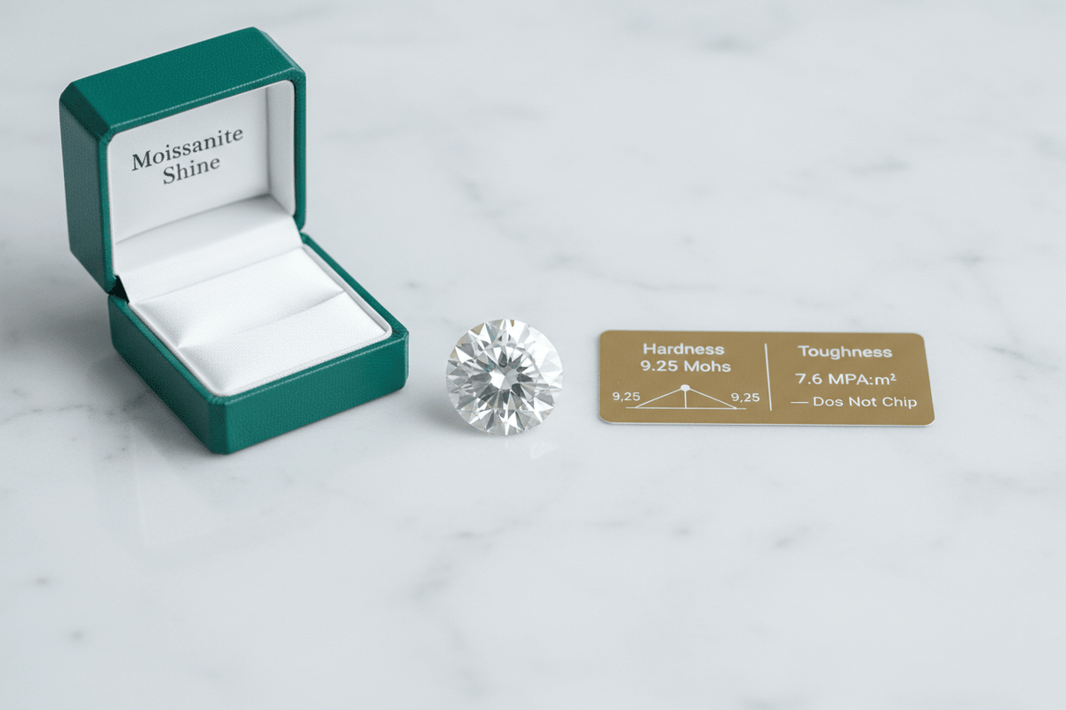 Moissanite Toughness vs. Hardness: Why It Doesn't Chip - Moissanite Shine