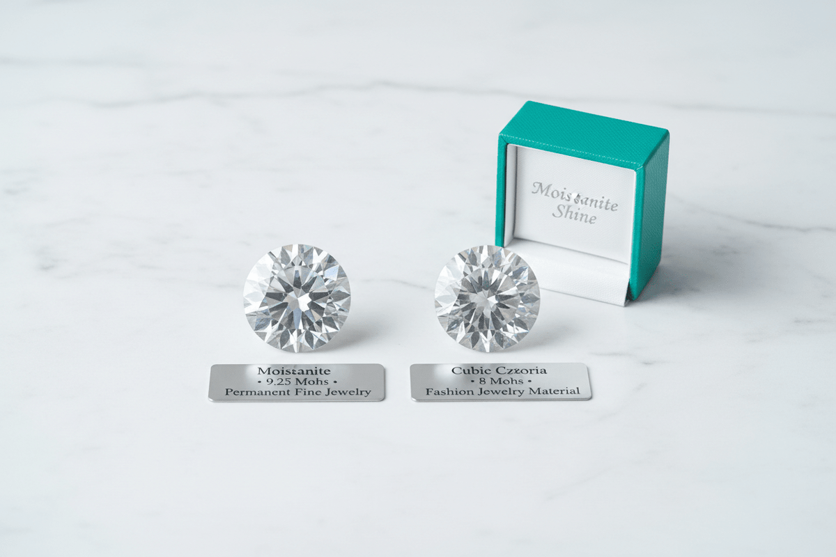 Moissanite vs. Cubic Zirconia: The Honest Comparison - Moissanite Shine