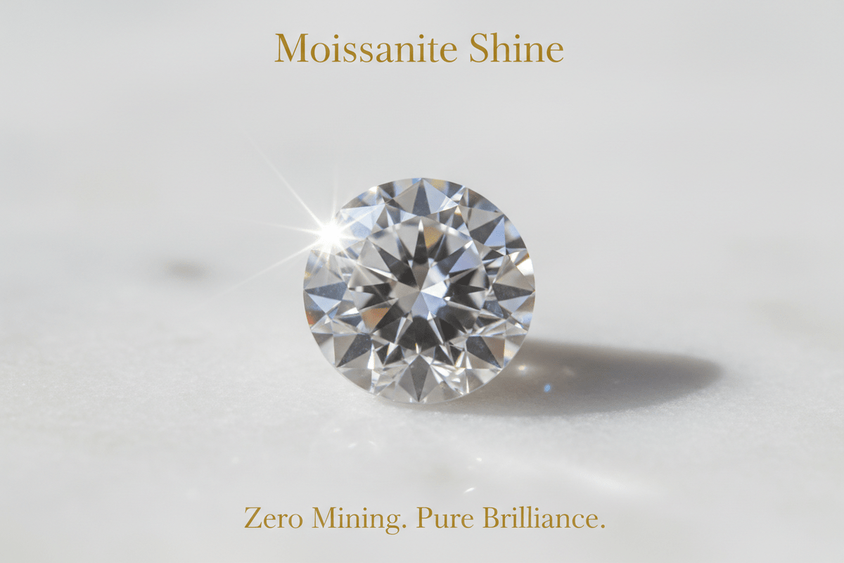 Moissanite vs. Diamond: Carbon Footprint and Environmental Impact - Moissanite Shine
