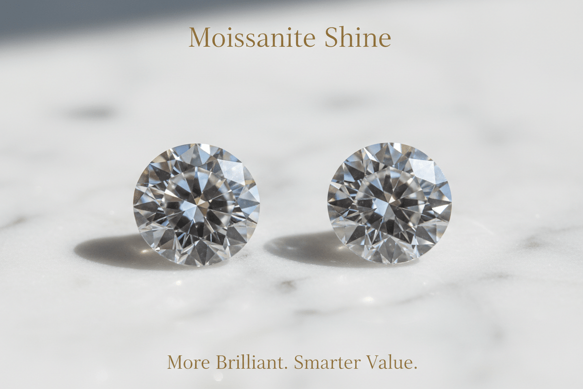 Moissanite vs Lab Diamond: The 2027 Price Gap Explained - Moissanite Shine