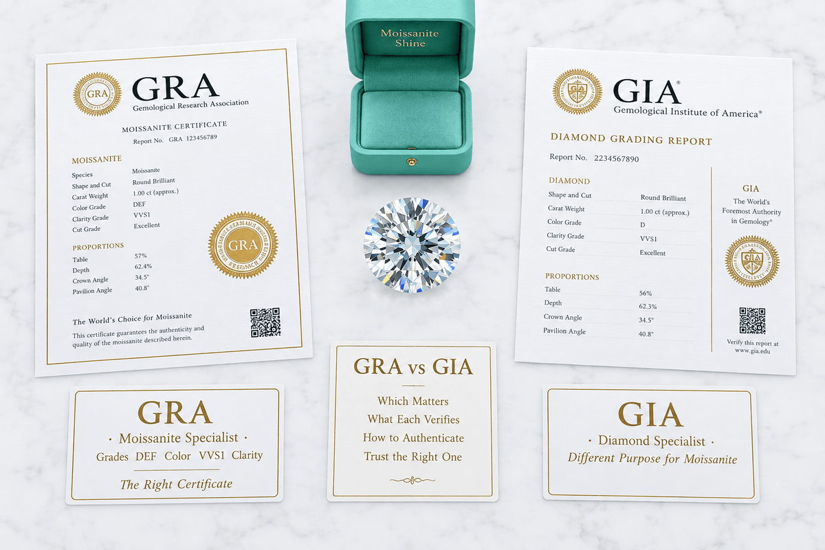 Moissanite vs. Recycled Diamond: The Ethical Comparison - Moissanite Shine