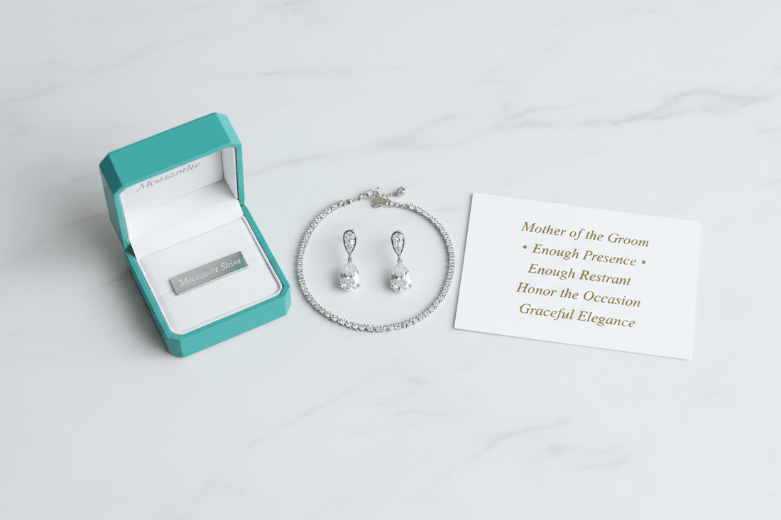 Mother of the Groom Jewelry Guide: How to Dress for Your Son’s Wedding - Moissanite Shine