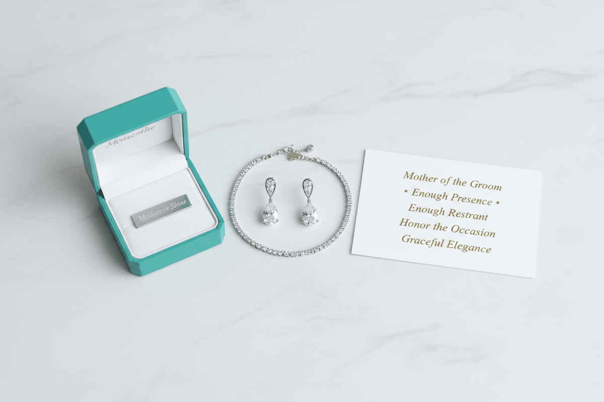 Mother of the Groom Jewelry Guide: How to Dress for Your Son’s Wedding - Moissanite Shine