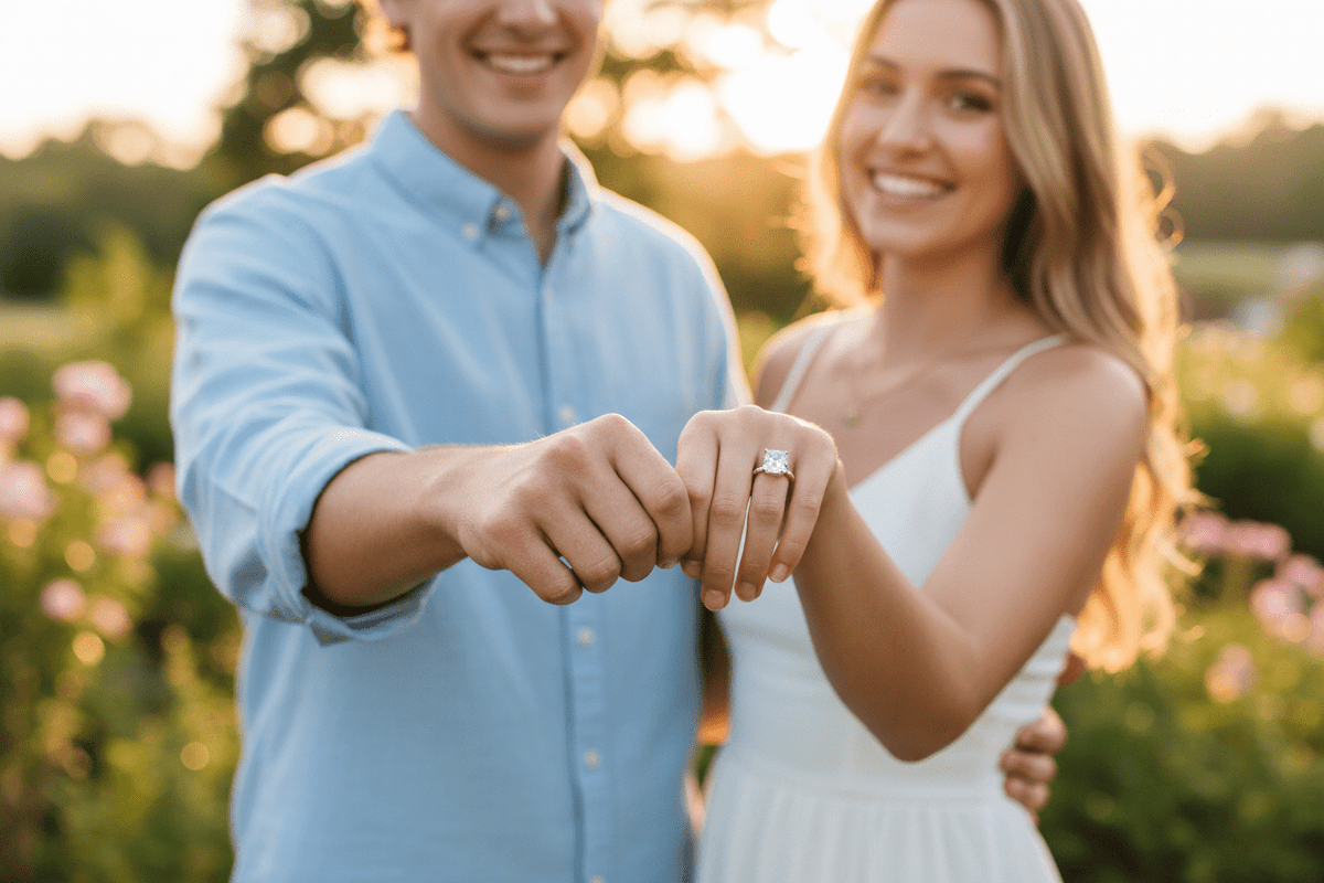 Planning the Perfect Proposal: How to Secretly Discover Her Ring Size - Moissanite Shine
