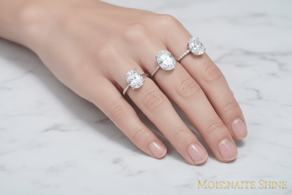 Platinum vs White Gold for Moissanite Rings: The Complete Guide - Moissanite Shine