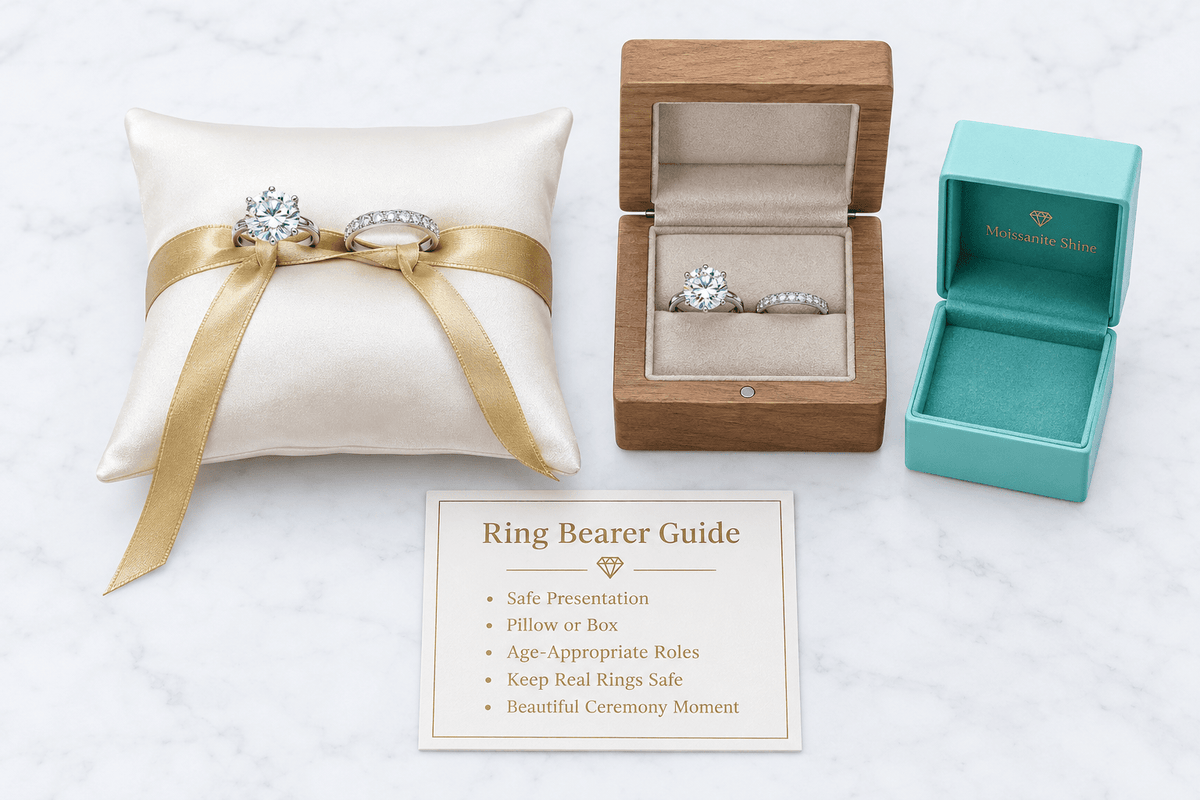 Ring Bearer: How to Present the Rings on Your Wedding Day - Moissanite Shine
