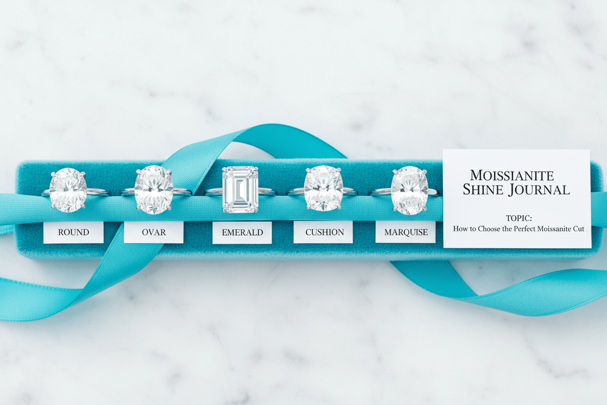 Round vs. Oval vs. Cushion: The Visual Impact of Each Moissanite Shape - Moissanite Shine