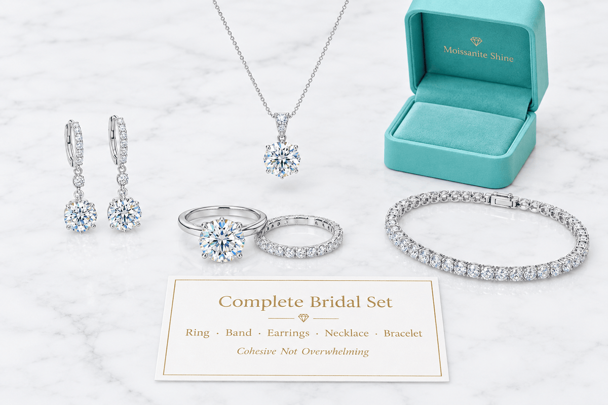 The Complete Moissanite Bridal Jewelry Guide - Moissanite Shine