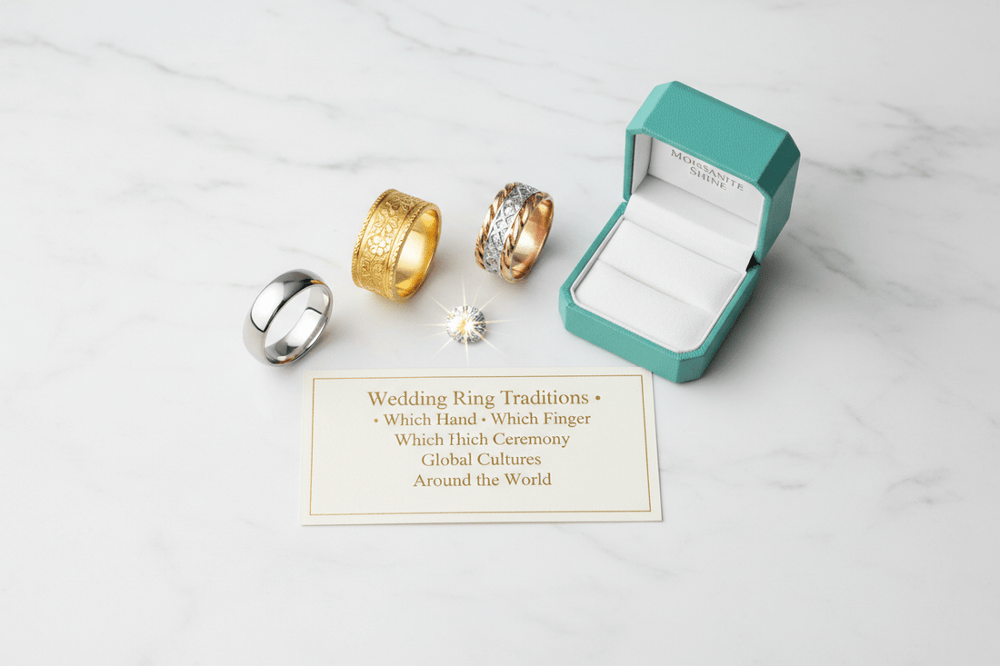 Wedding Ring Traditions Around the World: What’s Different and Why - Moissanite Shine