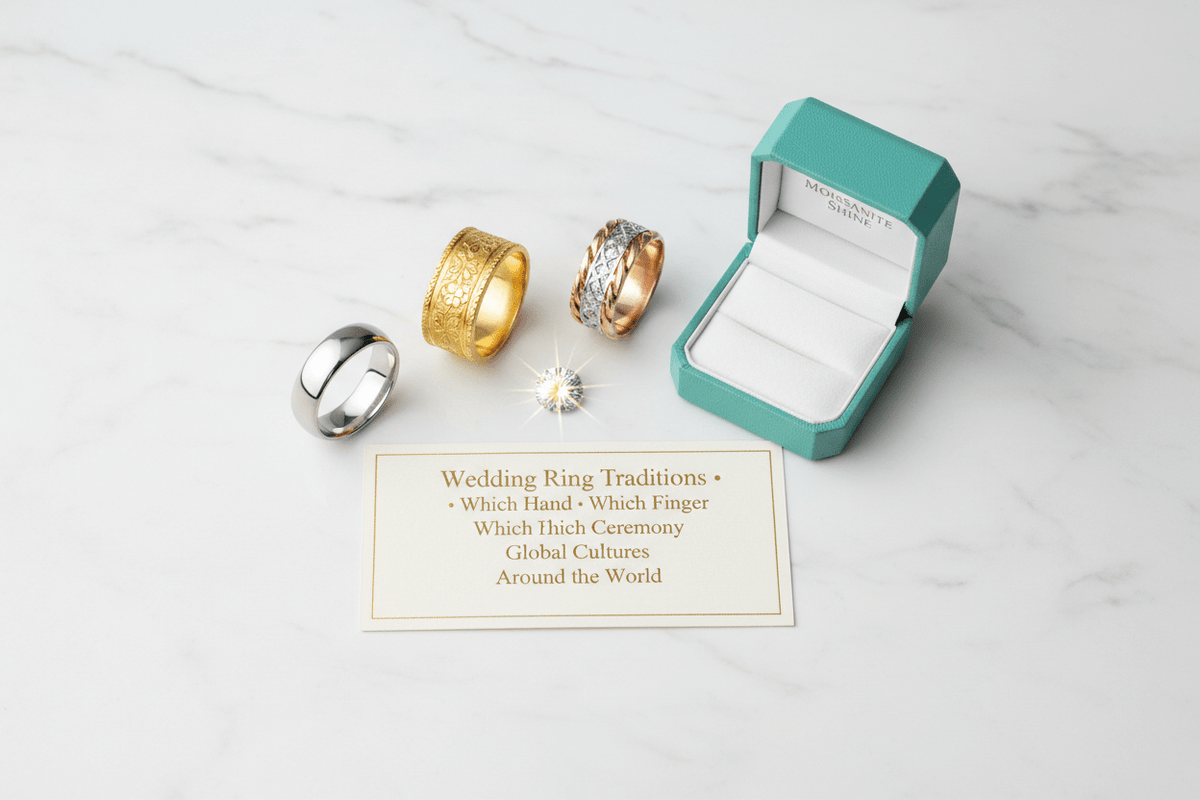 Wedding Ring Traditions Around the World: What’s Different and Why - Moissanite Shine