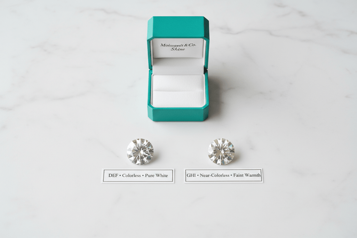 What Does DEF Color Mean in Moissanite? A Simple Explanation - Moissanite Shine