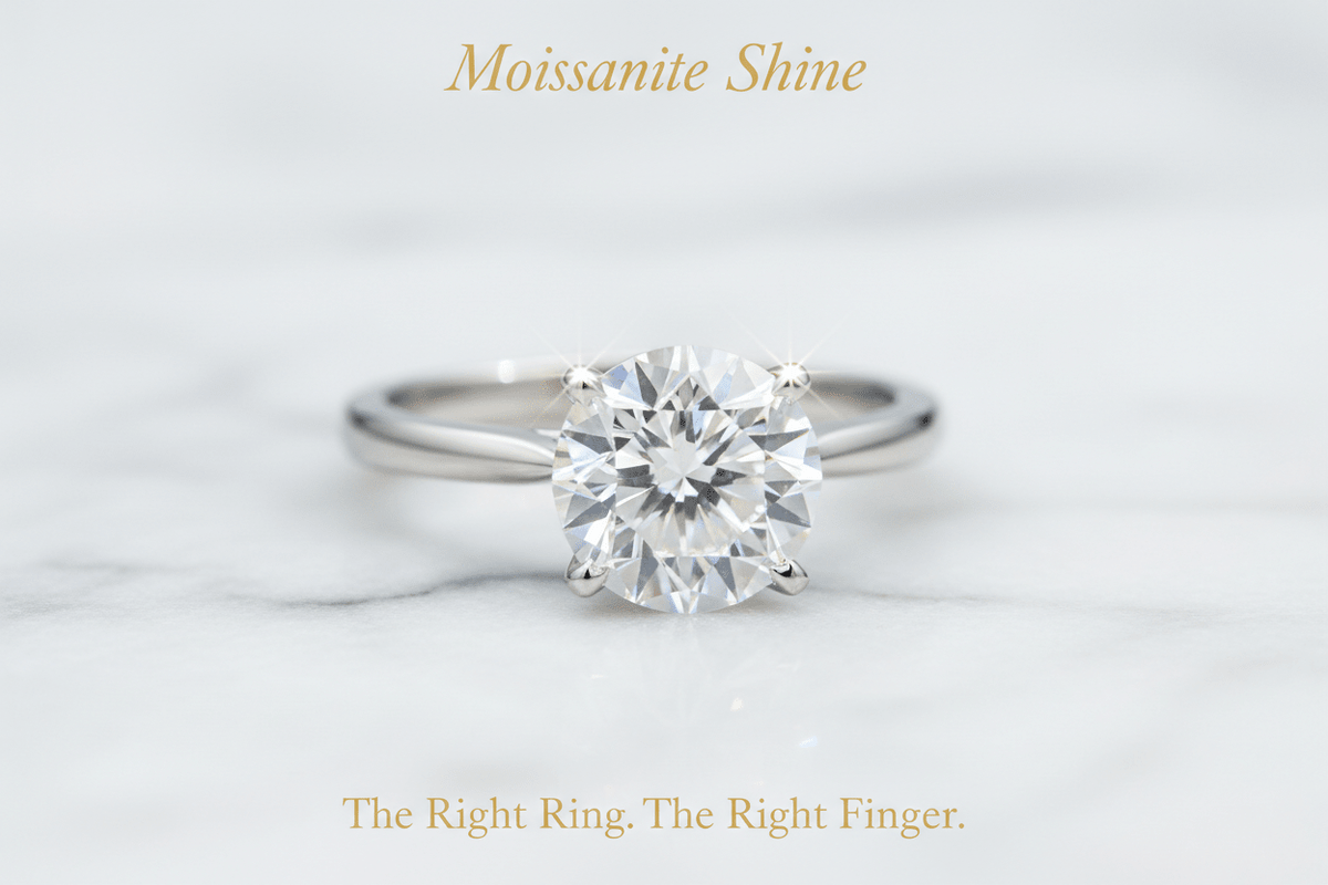 What Finger Do You Wear a Moissanite Ring On? - Moissanite Shine