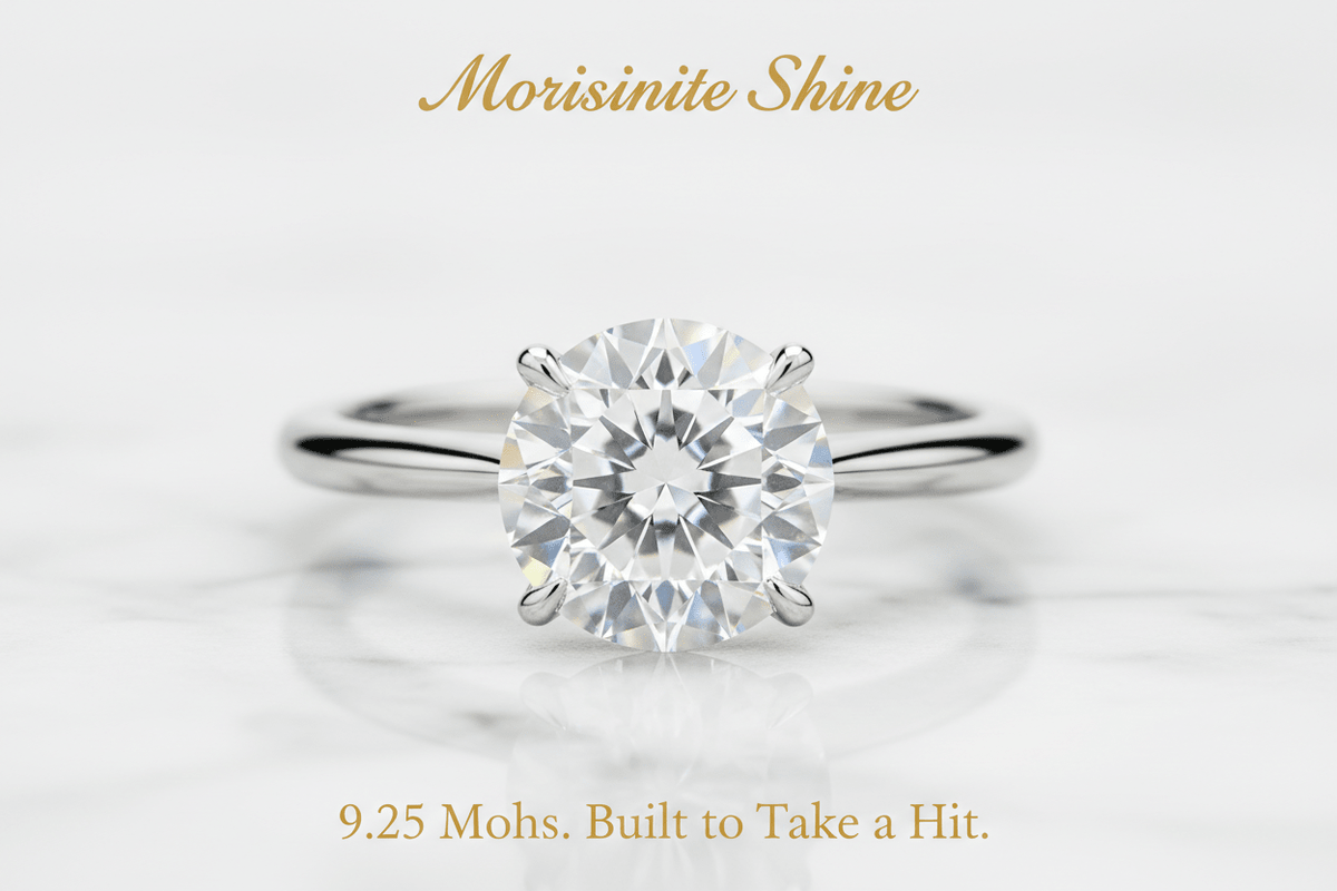 What Happens If You Hit a Moissanite Ring Hard? - Moissanite Shine