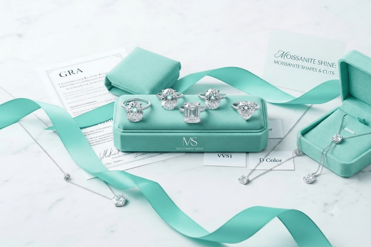 What Is Moissanite? The Definitive Guide to Fine Jewelry’s Most Brilliant Gemstone - Moissanite Shine