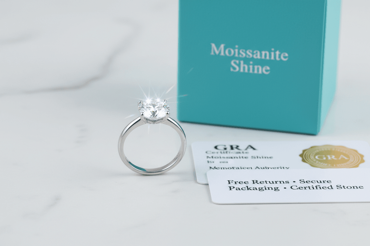 Why Does Moissanite Look More Brilliant Than Diamond? A Gemologist Explains - Moissanite Shine