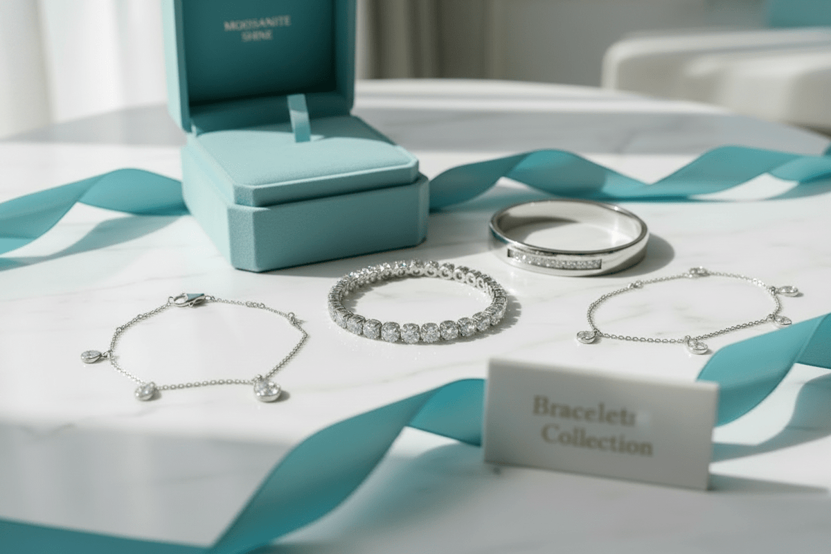 Shop Premium Moissanite Bracelets & Tennis Bracelets | Moissanite Shine - Moissanite Shine