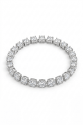 Classic 10 Carat Moissanite Tennis Bracelet – Round Cut VVS1 D Color Modern Luxury 7 - Inch Wristband (GRA Certified) | Bracelet | Moissanite Shine