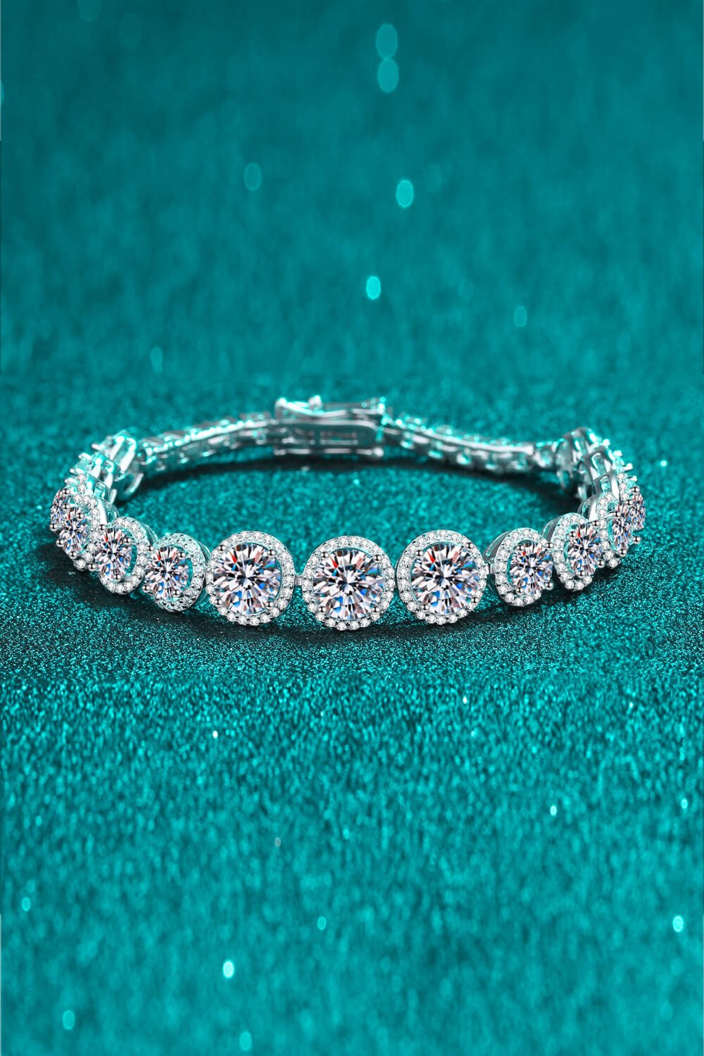 Elegant Moissanite Tennis Bracelet – 10.4 TCW Round Cut VVS1 D Color Modern Luxury Wristband (GRA Certified) | Bracelet | Moissanite Shine