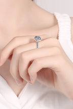 High quality rhodium plating on flawless D color square halo moissanite band
​Sustainable Moissanite Shine ethical 2 carat cushion halo proposal ring
​Flawless VVS1 brilliant facets on 2ct moissanite pave ring with upgrade program
​High status conscious luxury custom solid gold square halo ring lifetime warranty