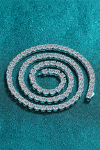 Royal Moissanite Tennis Necklace – 31.8 TCW Round Cut VVS1 D Color (GRA Certified) | Necklace | Moissanite Shine