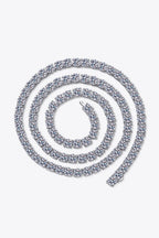 Royal Moissanite Tennis Necklace – 31.8 TCW Round Cut VVS1 D Color (GRA Certified) | Necklace | Moissanite Shine