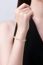 The Stella Open Bangle: A 1.8-Carat Round Cut VVS1 Moissanite Modern Cuff | Bracelet | Moissanite Shine