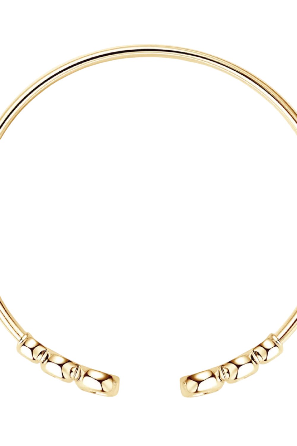 The Stella Open Bangle: A 1.8-Carat Round Cut VVS1 Moissanite Modern Cuff | Bracelet | Moissanite Shine