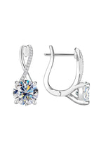 The Stellar Elegance: 4-Carat Total Weight Round Brilliant VVS1 Moissanite Stud Earrings | Bracelet | Moissanite Shine